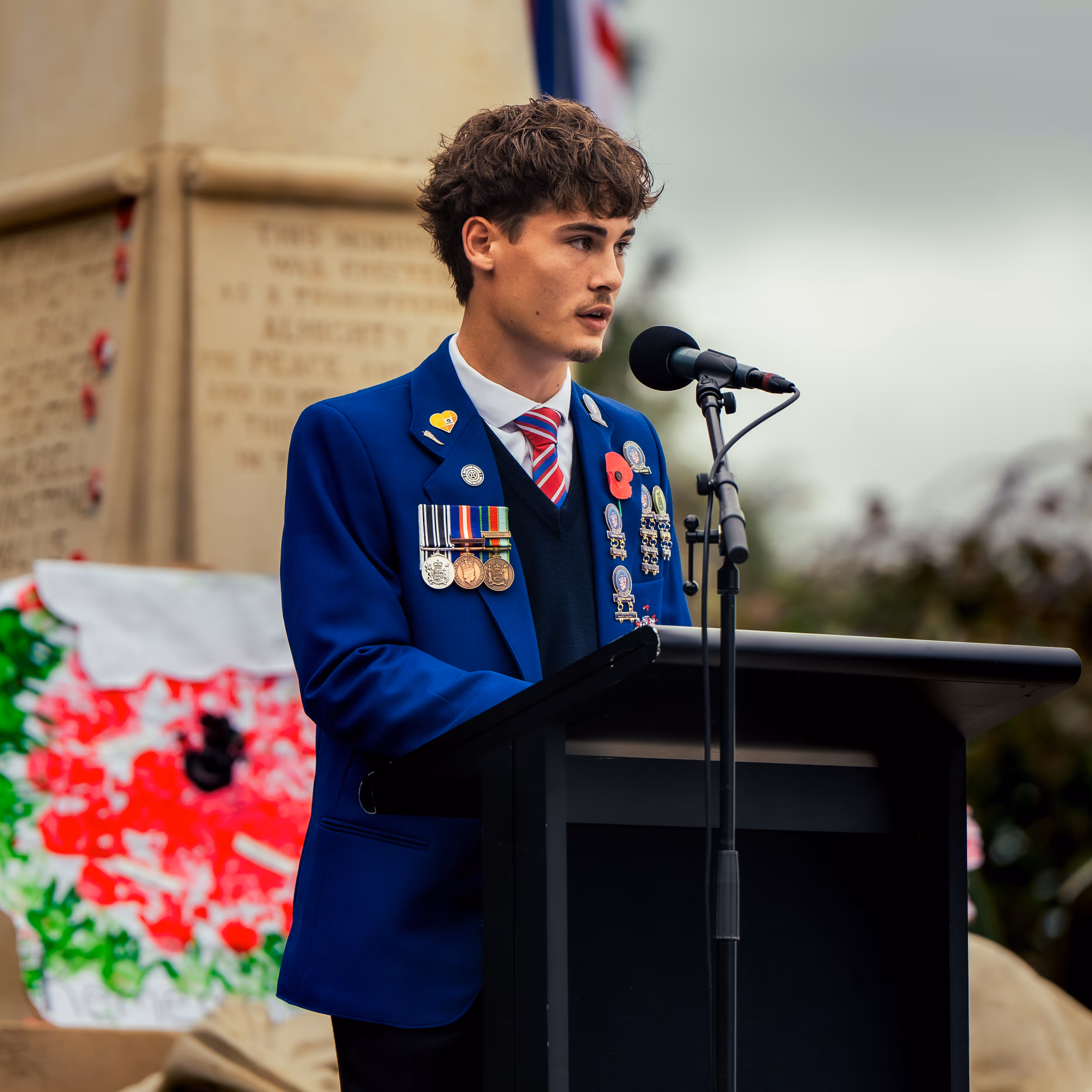 Rosehill College students showing respect for one another at school