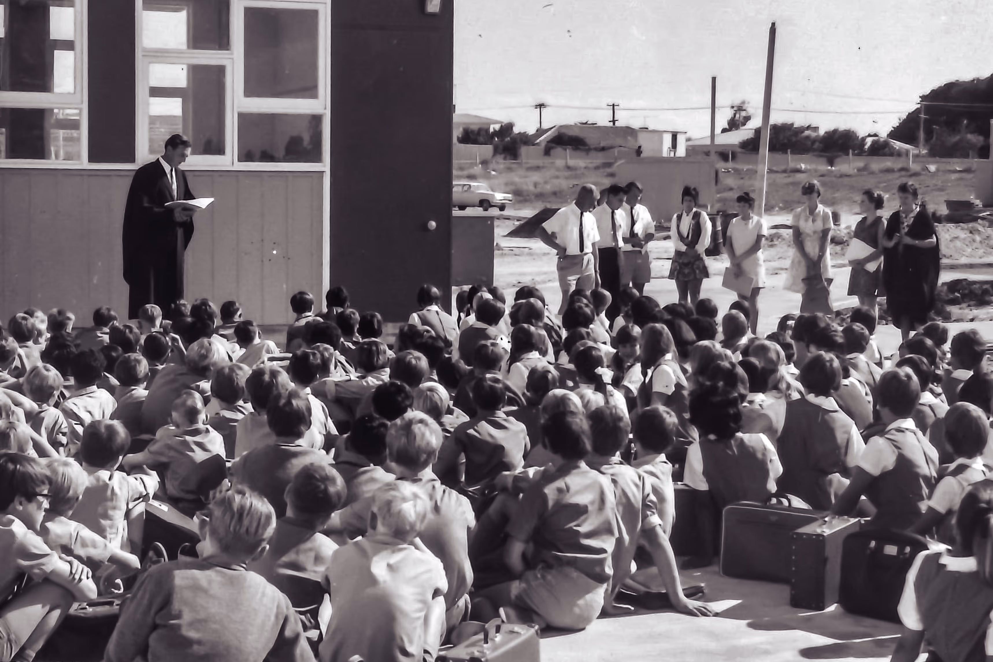Historic photograph of Rosehill College