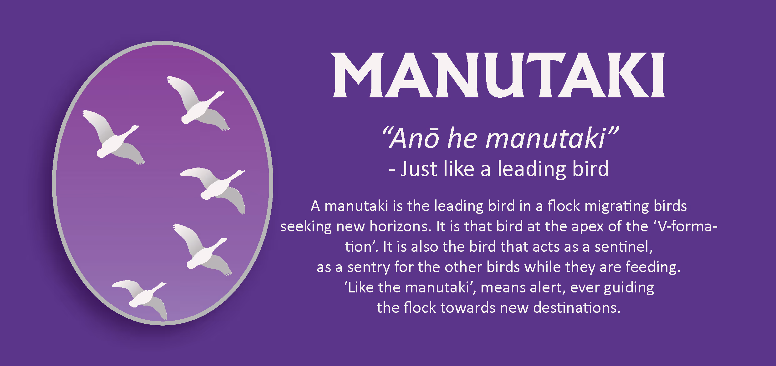 Manutaki house emblem