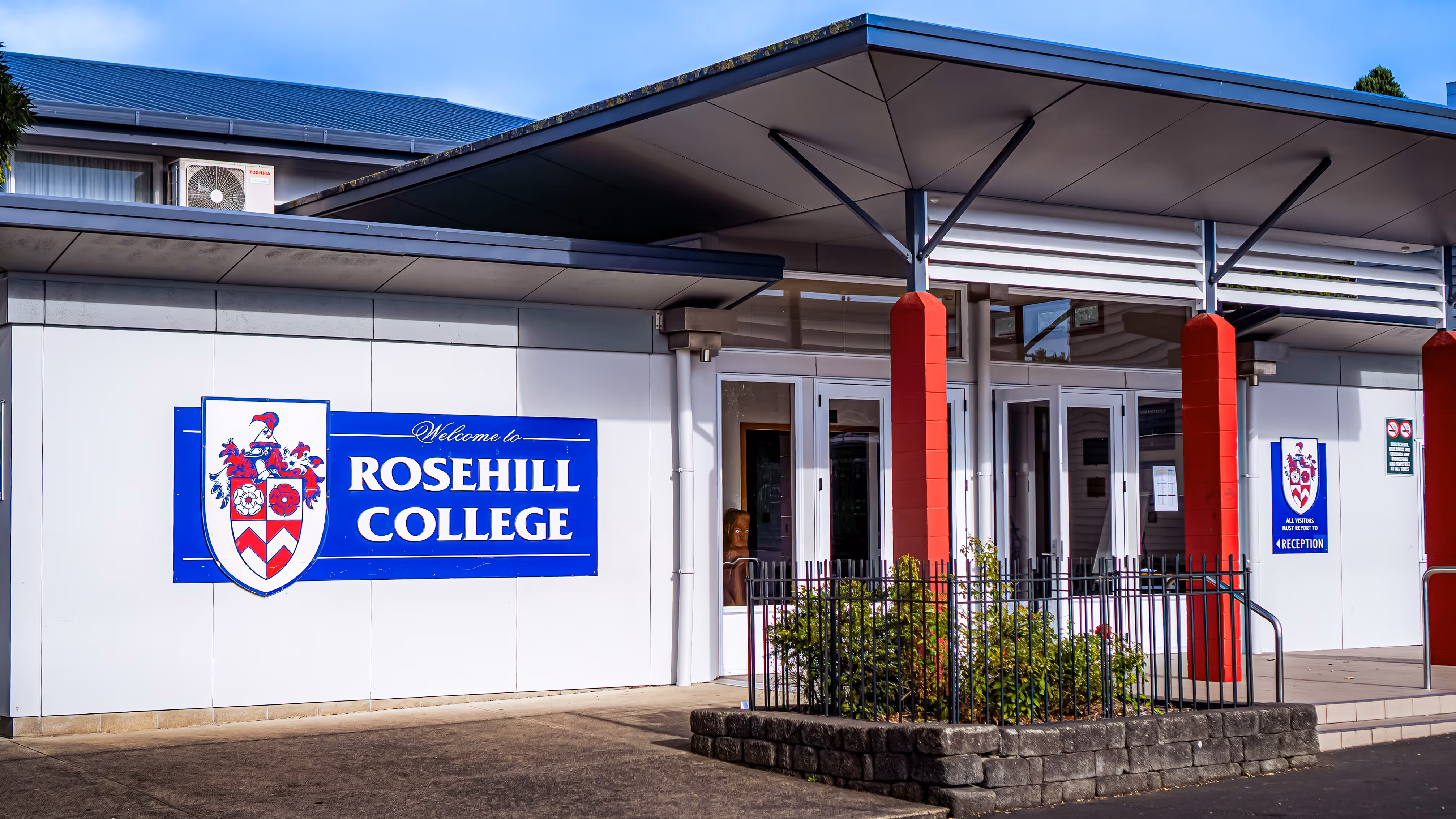 Rosehill College campus and students
