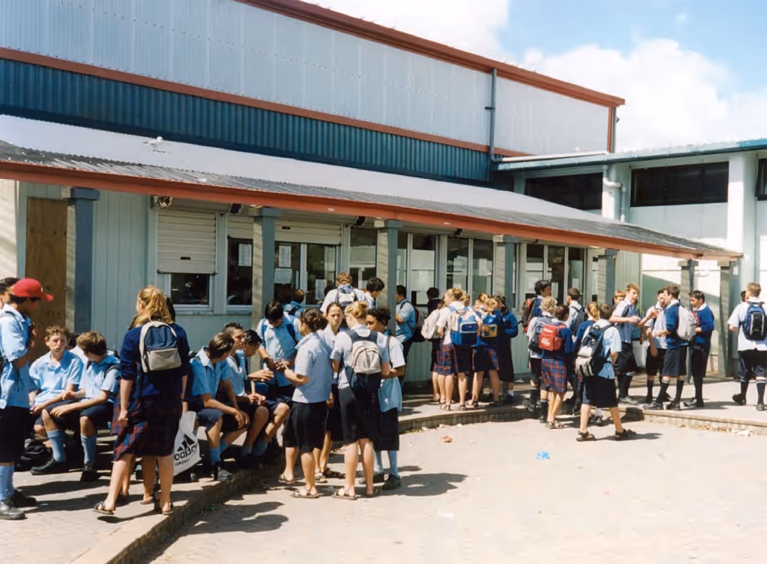 Photograph from Rosehill College in 2000