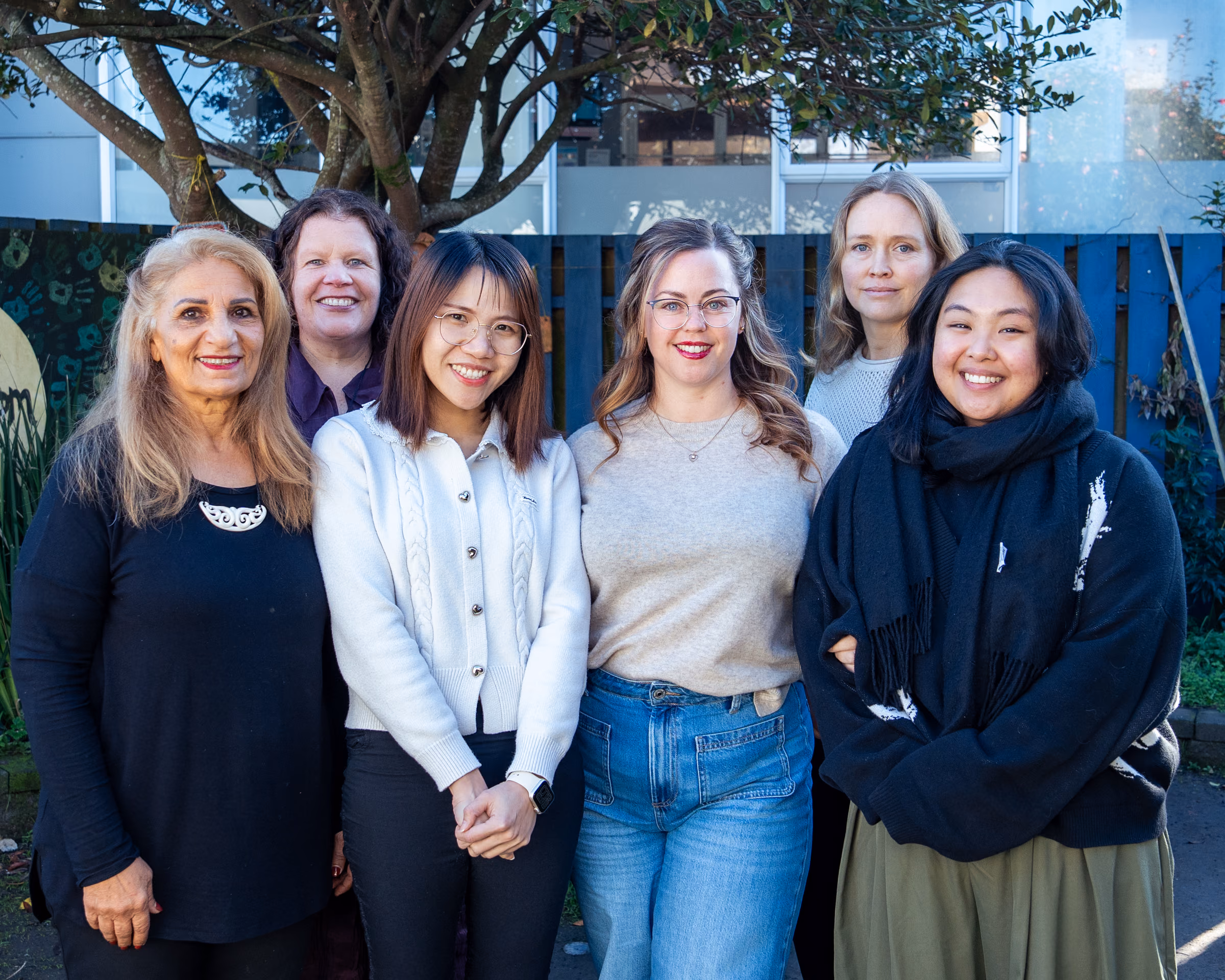 The Te Whare Kimiora team at Rosehill College — the school counsellors and registered nurses